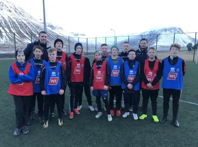 Hæfileikamótun N1 og KSÍ var á Vestfjörðum