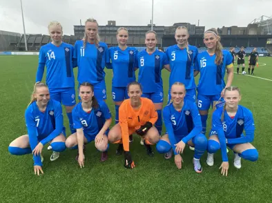 U19 kvenna - Jafntefli gegn Úkraínu