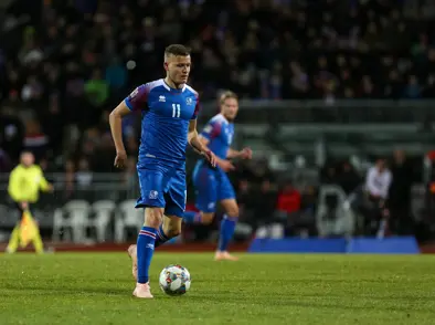 A karla - Hópurinn fyrir leikina gegn Belgíu og Katar