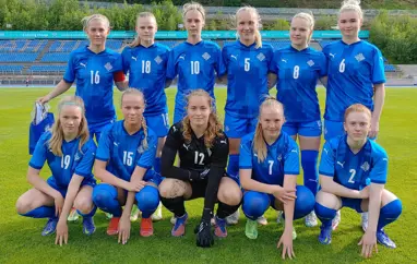 U18 kvenna - Tap gegn Finnum 