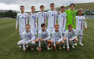U16 karla - 3-0 sigur gegn Kína í dag