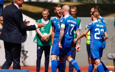 A karla - 1-0 sigur gegn Albaníu