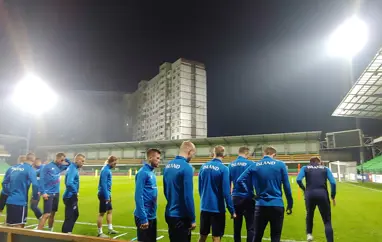 A karla - 2-1 sigur gegn Moldóvu