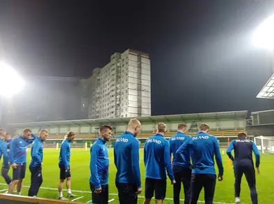 A karla - 2-1 sigur gegn Moldóvu