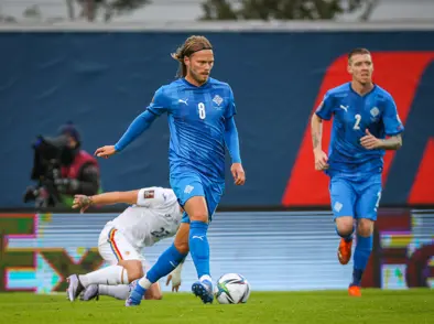 A karla - Byrjunarliðið gegn Norður Makedóníu