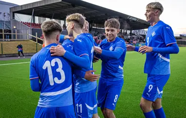 U17 karla mætir Belgíu á laugardag