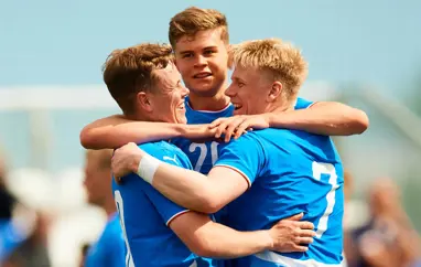 U21 lið karla með afgerandi sigur gegn Skotlandi