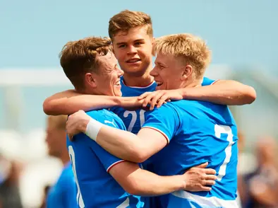 U21 lið karla með afgerandi sigur gegn Skotlandi