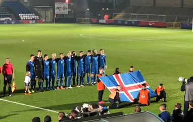 U20 karla - 0-3 tap gegn Englandi