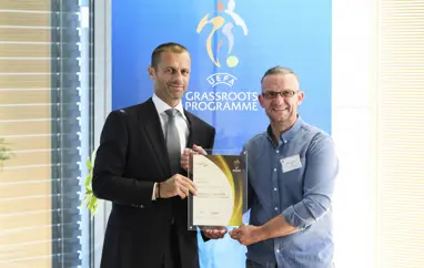 FC Sækó fær verðlaun fyrir besta grasrótarverkefni ársins 2018 hjá UEFA