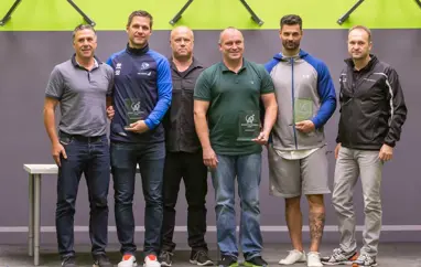 Sebastian Boxleitner vinnur til verðlauna á Athletikstrainer-Awards 2018