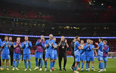 Glæsilegur sigur á Wembley!