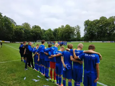 U17 karla - Byrjunarliðið gegn Finnlandi á Opna Norðurlandamótinu
