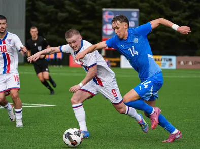 U21 mætir Eistlandi í dag, mánudag