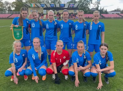 U17 kvenna - flottur sigur gegn Írlandi
