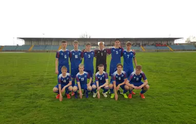 U16 karla - 3-4 tap gegn Króatíu