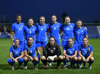 A kvenna - hópurinn fyrir tvo leiki í Þjóðadeild UEFA