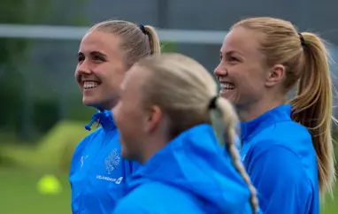 Íslenska liðið mætt til Salzburg