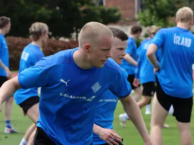 A landslið karla æfir í Dallas