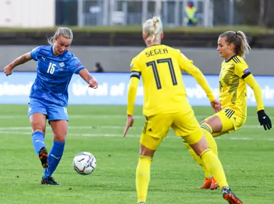 Hópur A kvenna fyrir leikinn gegn Ítalíu