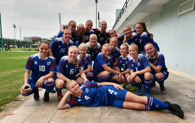 U15 kvenna - Byrjunarliðið gegn Mjanmar