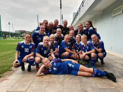 U15 kvenna - Byrjunarliðið gegn Mjanmar