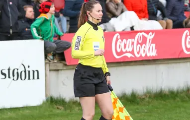 Rúna Kristín Stefánsdóttir starfar á lokakeppni EM 2019 hjá U17 kvenna