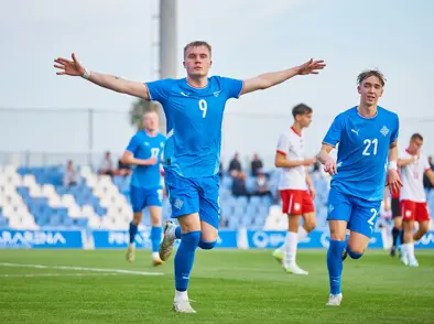 U21 karla - sigur á Póllandi