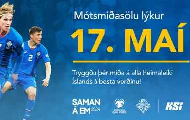 Sölu mótsmiða lýkur á miðvikudag